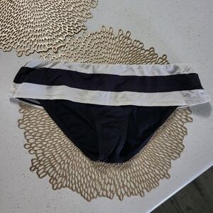 Ralph Lauren Black and White Bikini Bottom